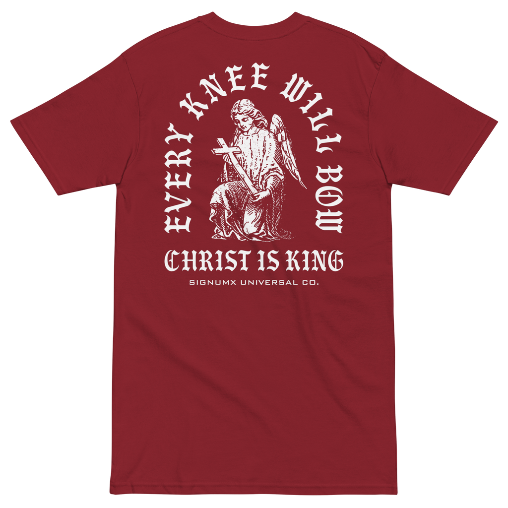 Every Knee Will Bow - Red - Back - SIGNUMX
