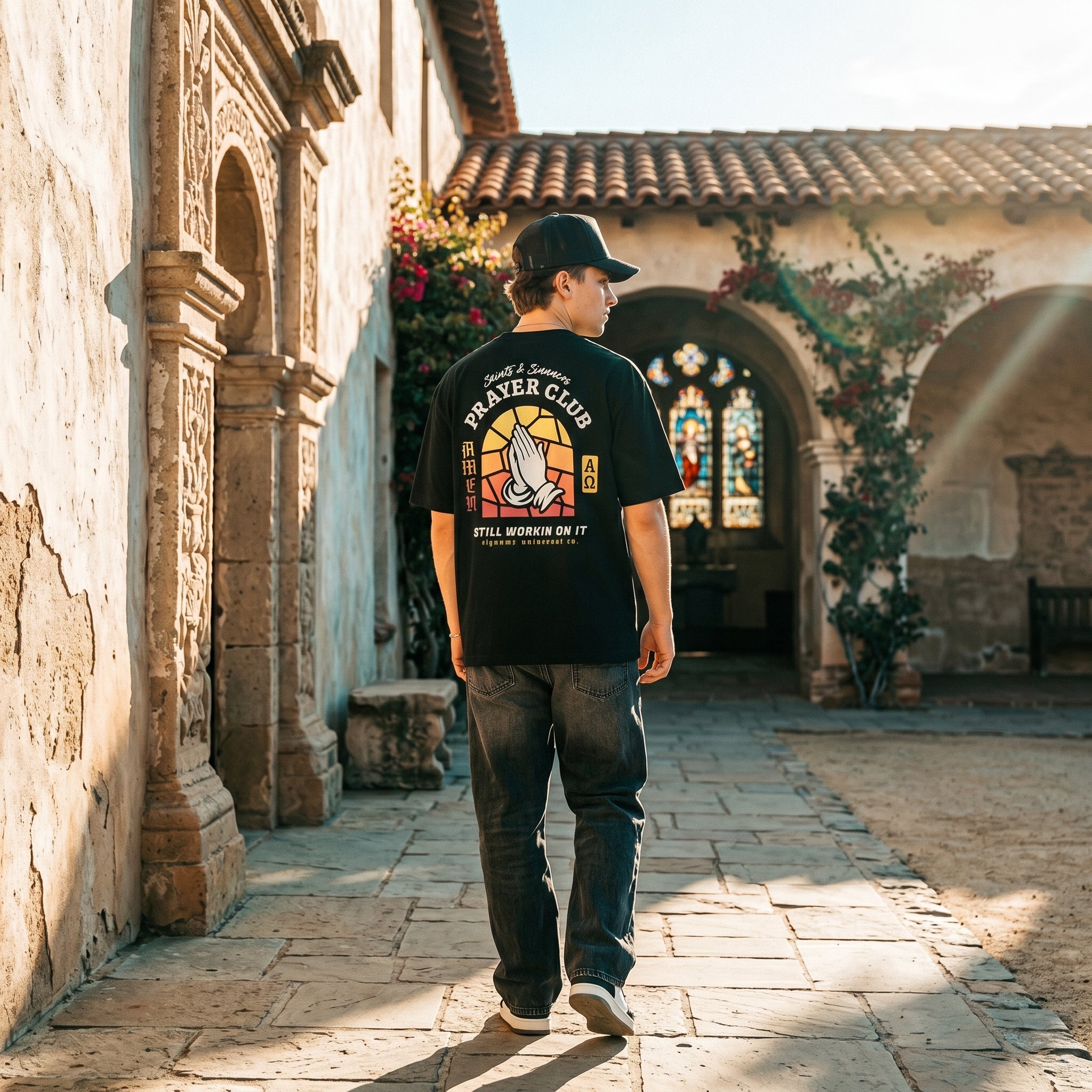 SIGNUMX Prayer Club Catholic Tshirt Scene