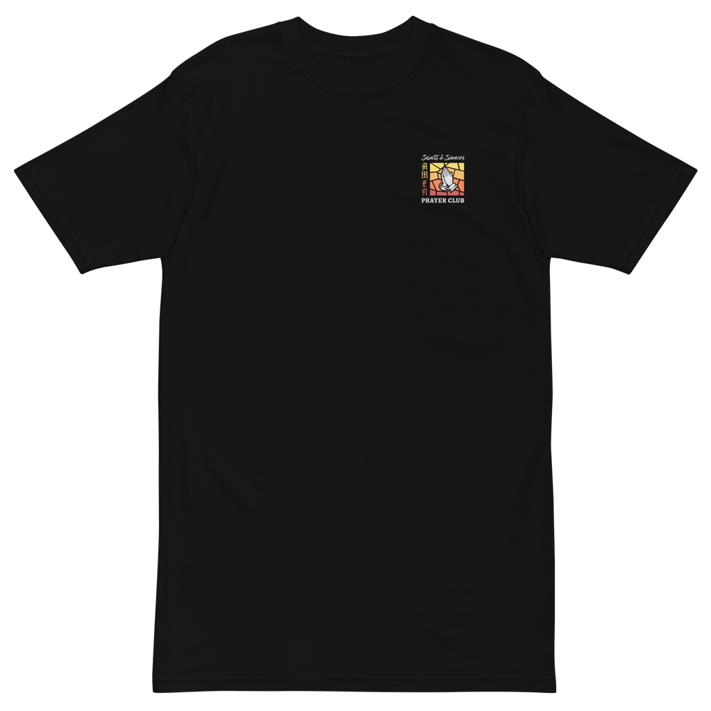 Saints & Sinners Prayer Club SIGNUMX Catholic T-Shirt - Front