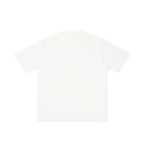 St. Mary Magdalene | Pray for Us Embroidered Heavyweight Vintage Wash Drop-Shoulder Shirt in White - Back