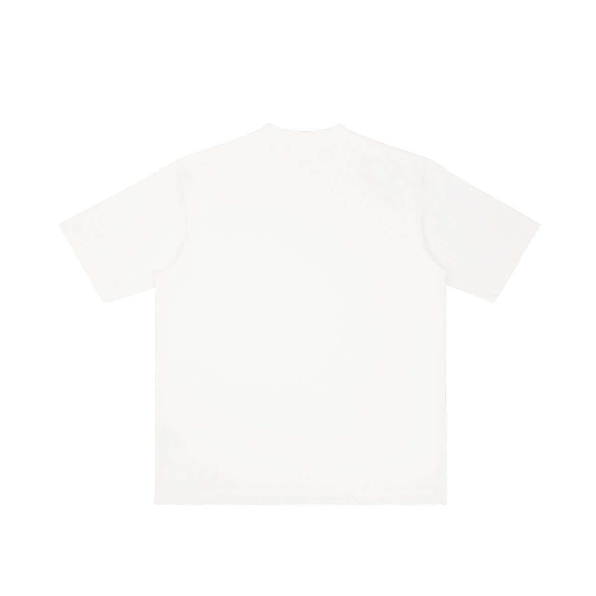 St. Mary Magdalene | Pray for Us Embroidered Heavyweight Vintage Wash Drop-Shoulder Shirt in White - Back