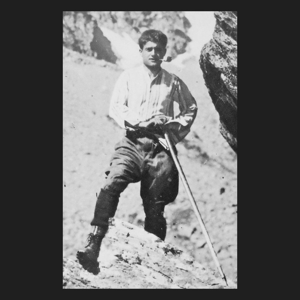 Portrait photograph of St. Pier Giorgio Frassati, patron of young people